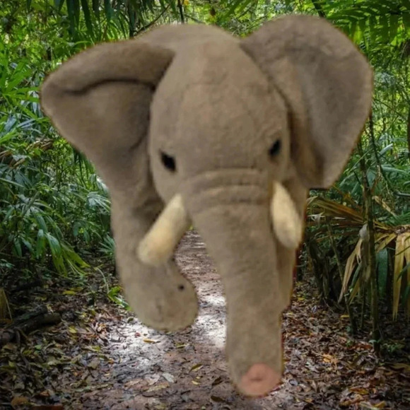 Andy B.‎ Ellie the Elephant Plush Lovey Stuffed Toy 10" - Picture 1 of 13